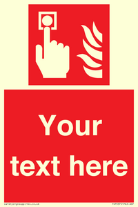 Custom Fire Alarm call point